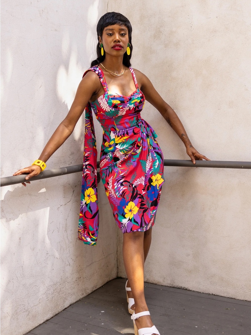 Trashy Diva Lena Sarong Dress Totally Tropical